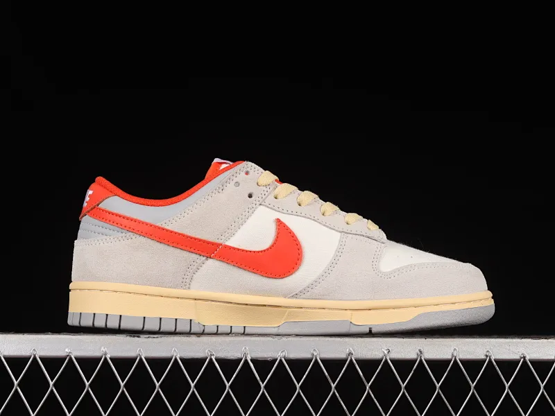 All Categories Nk SB Dunk Series Nk SB Dunk Low Low-top sneakers Cost-effective version Nk Dunk Low 85 "Athletic Department" First year gray and red color SB low-top sports and leisure sneakers FJ5429-133